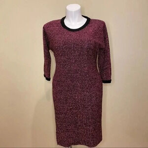 VICKYTIEL midi straight dress